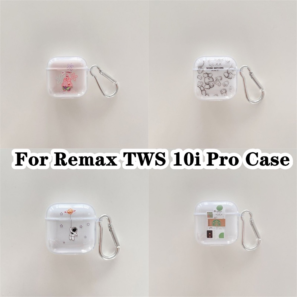 case-home-เคสหูฟัง-แบบนิ่ม-แบบใส-ลายการ์ตูน-สําหรับ-remax-tws-10i-pro-remax-tws-10i-pro