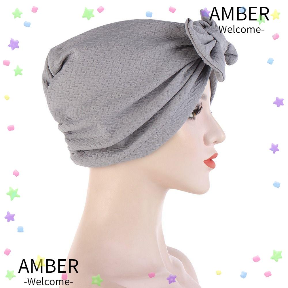amber-ผ้าโพกหัว-หมวกฮิญาบ-แข็ง-ผมร่วง-ผ้าพันคอ