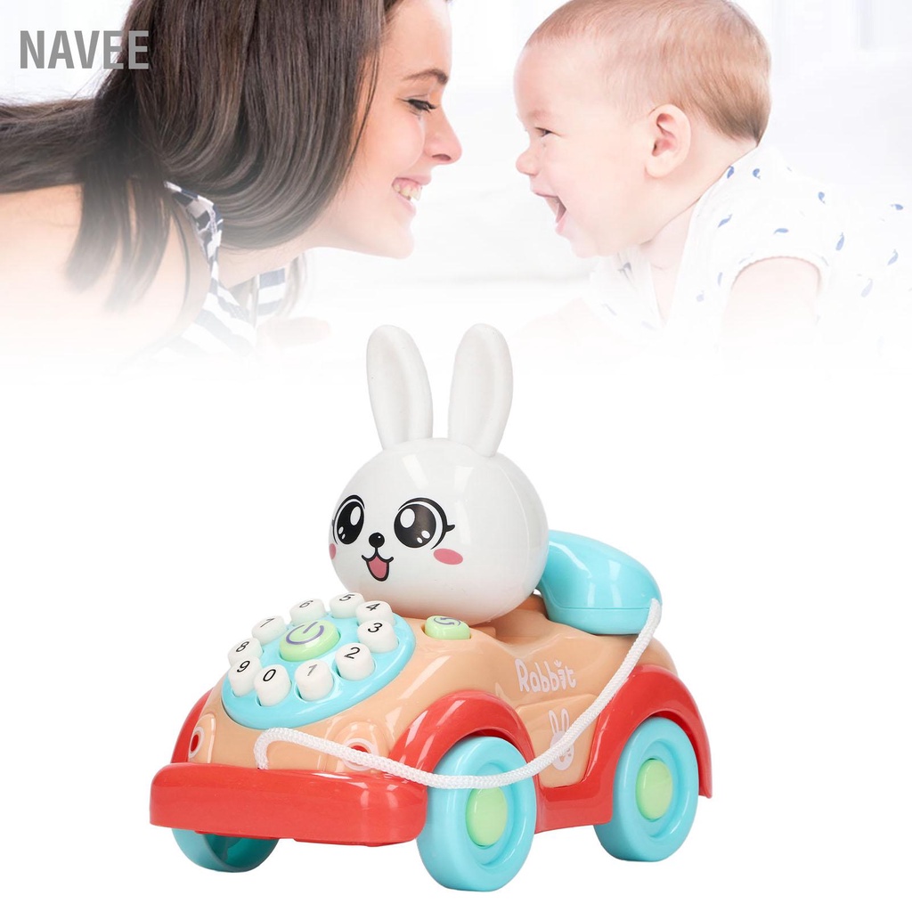 navee-baby-telephone-car-toy-cartoon-rabbit-toddler-learning-cell-phone-auto-for-early-education