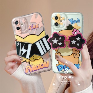 เคสป้องกันโทรศัพท์มือถือ แบบนิ่ม ลายการ์ตูนโปเกม่อน ปิกาจู สําหรับ iPhone 14 13 12 11 Pro Max SE2020 X XR Xs Max 7 8 6 6s Plus