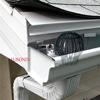 Alisond1 ตัวกรอง Downspout สีดํา ไม่มีมอสอุดตัน หยุด บล็อก ใบไม้ เศษใบกรอง