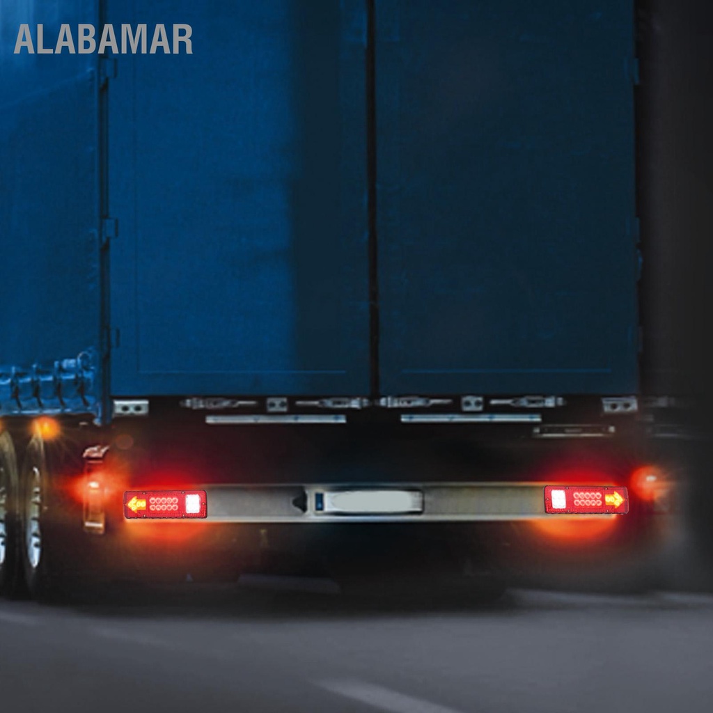 alabamar-2-ชิ้น-led-ไฟท้าย-12v-ความสว่างสูงไฟเลี้ยวสากลสำหรับรถพ่วงรถบรรทุกคาราวานเรือค่าย