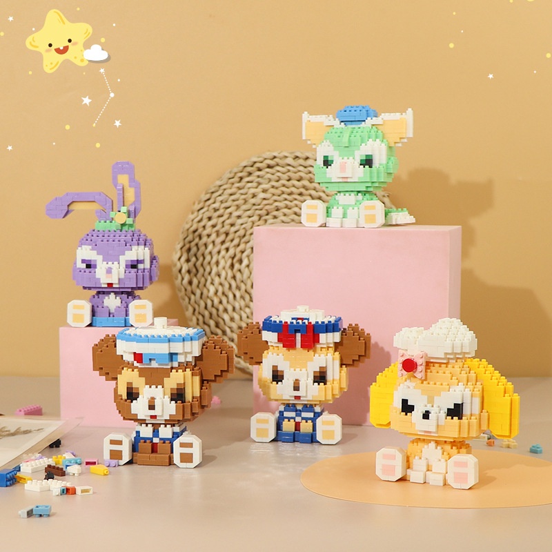 disney-star-dailu-building-blocks-cartoon-character-assembled-model-building-block-dolls-toys-children-gifts-cute-doll-assembled-toys