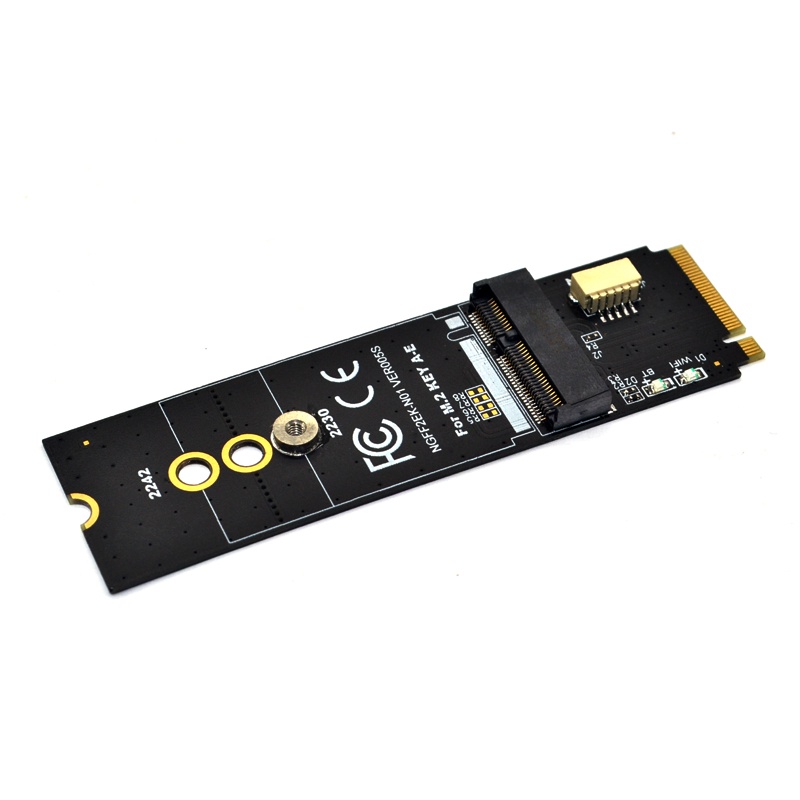 อะแดปเตอร์การ์ดเครือข่ายไวไฟ M.2 Wifi M.2 M key to A+E key Slot Wifi ...
