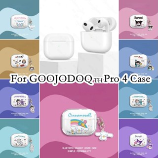 【ส่วนลด】สําหรับ Goojodoq 🇹🇭 เคสลายการ์ตูน สําหรับ GOOJODOQ Pro 4 🇹🇭 เคสหูฟัง แบบนิ่ม สําหรับ Pro 4