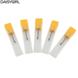 【DAISYG】Durable Milling Drill Kit Flat Nose Spiral End Mill Set Single Flute Router Bit