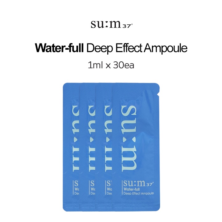 sum37-water-full-deep-effect-ampoule-1ml-x-30ea-moist-skin-fresh-skin-elastic-skin-firm-skin