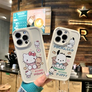 Casetify เคสโทรศัพท์มือถือแบบนิ่ม ลายเฮลโลคิตตี้ ปาชา สําหรับ Samsung A22 M22 A52 A52S A72 A32 A20 A30 A71 A51 A11 M11 A12 M12 A04 A04E A70 A31 A23 A53 A73 A13 4G A33 5G T035A