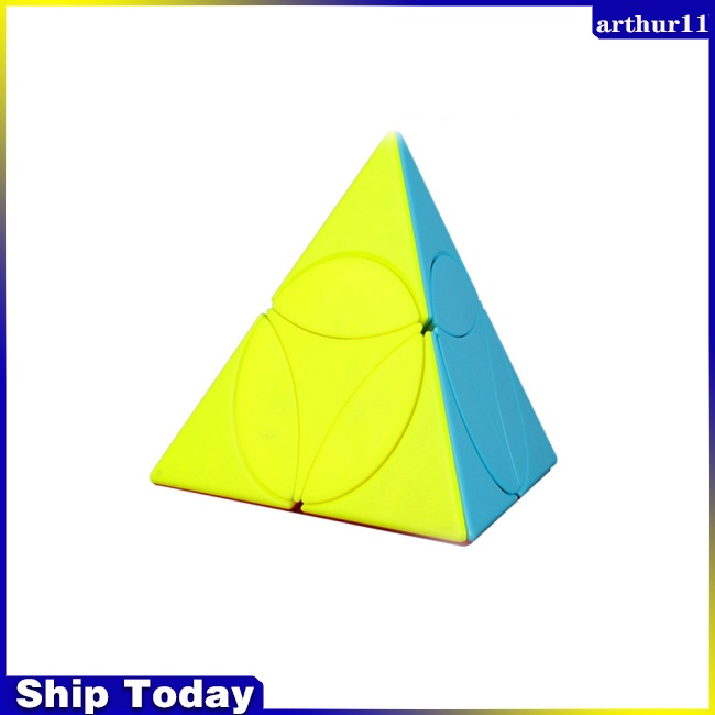 arthur-qiyi-disc-ลูกบาศก์ความเร็วพีระมิด-3x3x3-รูปทรงพิเศษ-ของเล่นเพื่อการศึกษา-สําหรับเด็ก