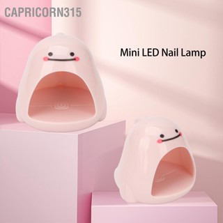 Capricorn315 มินิ UV LED โคมไฟแสงบ่มอย่างรวดเร็ว USB มืออาชีพ 4 ชิ้นชิปโคมไฟเล็บโคมไฟบ่มยาทาเล็บ