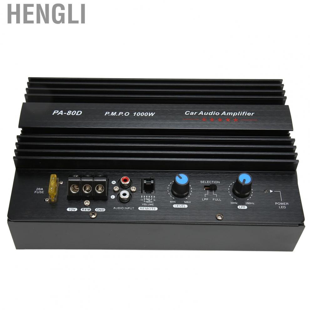 Hengli PA 80D Car Power Amplifier Board Professional High Power