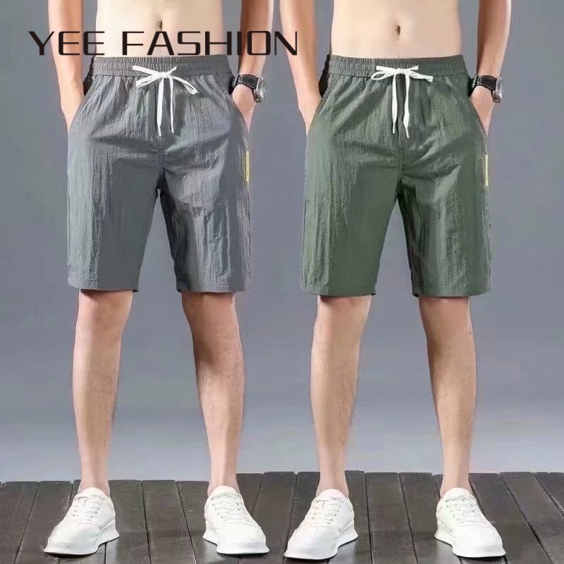 yee-fashion-yee-fashion-กางเกงขาสั้น-ลำลอง-เอวยางยืด-สำหรับผู้ชาย-ทันสมัย-fashion-ทันสมัย-ทันสมัย-c29b03p-37z230910