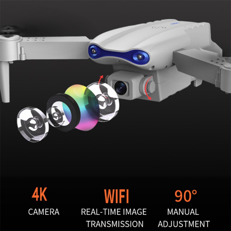 โดรนบังคับติดกล้อง-e99-pro-dronewifi-fpvโดรนติดกล้อง-hd-4k-โดรนบังคับ-wifi-โดรนถ่ายภาพทางอากาศระดับ-โดรนแบบพับได