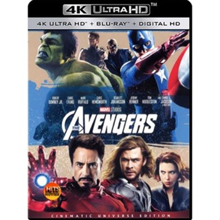 4K UHD 4K - The Avengers (2012) ดิ อเวนเจอร์ส - แผ่นหนัง 4K UHD (เสียง Eng 7.1 Atmos/ ไทย DTS | ซับ Eng/ ไทย) หนัง 2160p