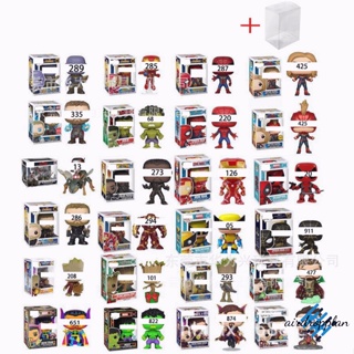 Aird Funko Pop Marvel Avengers ตุ๊กตาฟิกเกอร์ Iron man Thor Spider-man Doctor Strange ของเล่น ของขวัญ สําหรับแฟน