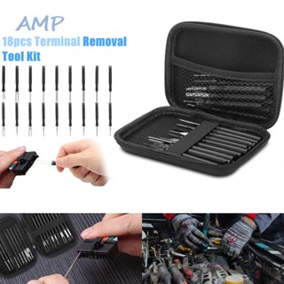 ⚡READYSTOCK⚡18pcs Car Cable Plug Removal Tools Pin Extractor Repair Remover Key Tools W/ Box