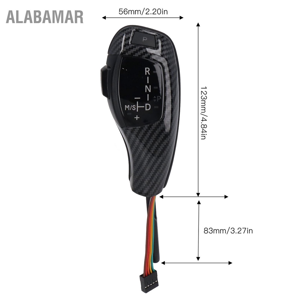 alabamar-led-หัวคันเกียร์-shifter-คันโยกชุดติดตั้งเพิ่มพร้อมปุ่มสตาร์ทเครื่องยนต์สำหรับ-5-series-e39-7-e38-lhd