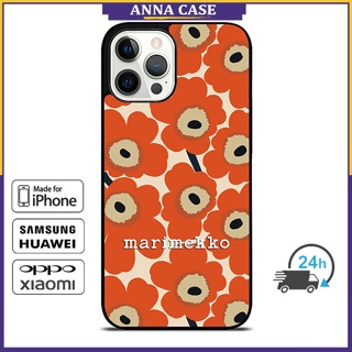 เคสโทรศัพท์มือถือ ลาย Marimekko 17 สําหรับ iPhone 14 Pro Max 13 Pro Max Samsung Galaxy Note10+ S21Ultra