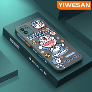 เคสโทรศัพท์ ซิลิโคนนิ่ม ใส กันกระแทก ลายการ์ตูนโดราเอมอนน่ารัก สําหรับ Samsung A03 Core A04 A04E A04s M04 F04 A14 5G