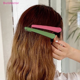 Buildvictor กิ๊บติดผมพลาสติก สีแคนดี้ DIY สําหรับจัดแต่งทรงผม 10 ชิ้น ต่อชุด