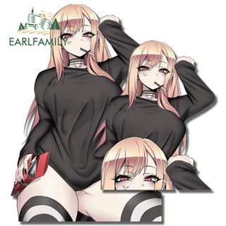 Earlfamily สติกเกอร์ไวนิล ลายการ์ตูนอนิเมะ Kitagawa Peeker ขนาด 13 ซม. สําหรับติดตกแต่งรถยนต์ แล็ปท็อป รถจักรยานยนต์