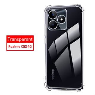 [ส่งจากไทย] ตรงรุ่น Case Realme C53 / C51เคสโทรศัพท์เคสใส เคสกันกระแทกเคสใส เคสนิ่ม TPU Realme C53 018