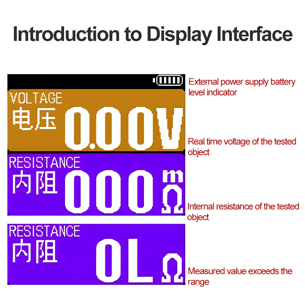 diymore-ts235-เครื่องทดสอบความต้านทานแบตเตอรี่ภายใน-เครื่องทดสอบแรงดันไฟฟ้าแบตเตอรี่-ความแม่นยําสูง-เครื่องวิเคราะห์แบตเตอรี่ดิจิตอล