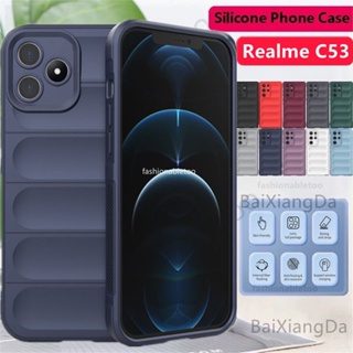 เคสโทรศัพท์มือถือ ซิลิโคนนิ่ม กันกระแทก กันรอยกล้อง แฟชั่น สําหรับ Realme C51 C53 C55 Nfc C 51 C 53 C 55 RealmeC51Nfc RealmeC53Nfc RealmeC55Nfc 2023