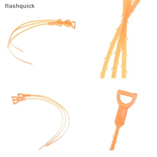 Flashquick 1 ชิ้น ท่อระบายน้ํา ท่อระบายน้ํา ทําความสะอาด ตะขอ ทําความสะอาดอ่างล้างจาน อุปกรณ์ขุดท่อประปา ดี
