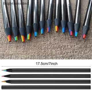 [Brightnessdin1] ดินสอสี ไล่โทนสี 7 สี สุ่มสี สําหรับวาดภาพศิลปะ ร่างภาพ 1 ชิ้น