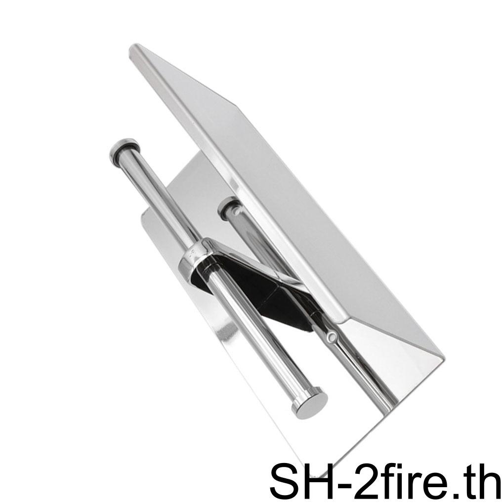 ที่วางกระดาษทิชชู่-แบบคู่-สเตนเลส-สําหรับติดผนังห้องน้ํา