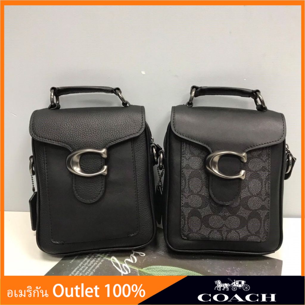 Men's crossbody bag 4892 C1053 หนังแท้ กระเป๋าใส่มือถือ COAC H ผู้ชาย