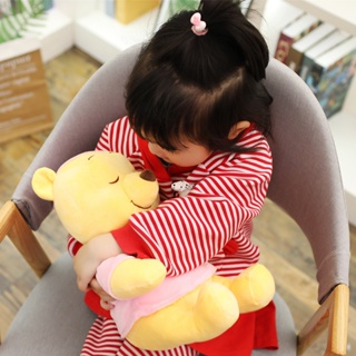 Disney ของแท้ ของเล่นตุ๊กตาหมีพูห์ หม้อน้ําผึ้ง Winnie the Pooh Ragdoll สําหรับเด็ก