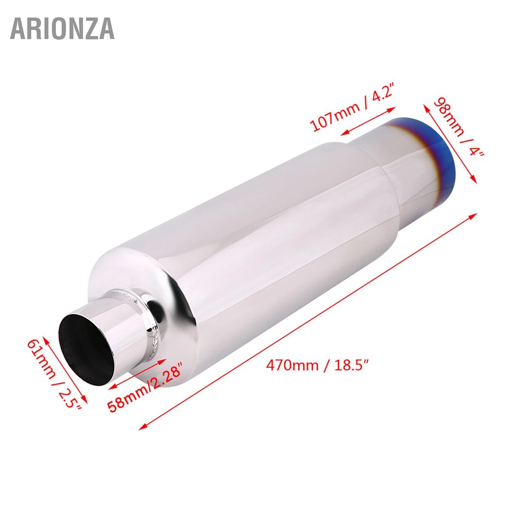 arionza-2-5-นิ้ว-inlet-4-burn-tip-n1-สไตล์ท่อไอเสียสแตนเลสด้านหลังรถท่อไอเสีย