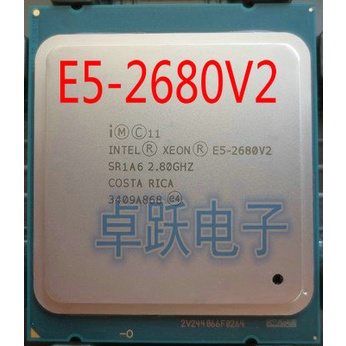 โปรเซสเซอร์ Intel E5-2680V2 CPU 2.80GHz 10-core LGA2011 E5-2680V2 E5 ...