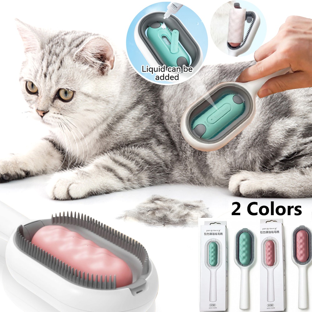 julystar-2-in-1-cat-dog-grooming-comb-with-water-tank-double-sided-hair-removal-brush-kitten-pet-supplies-accessories