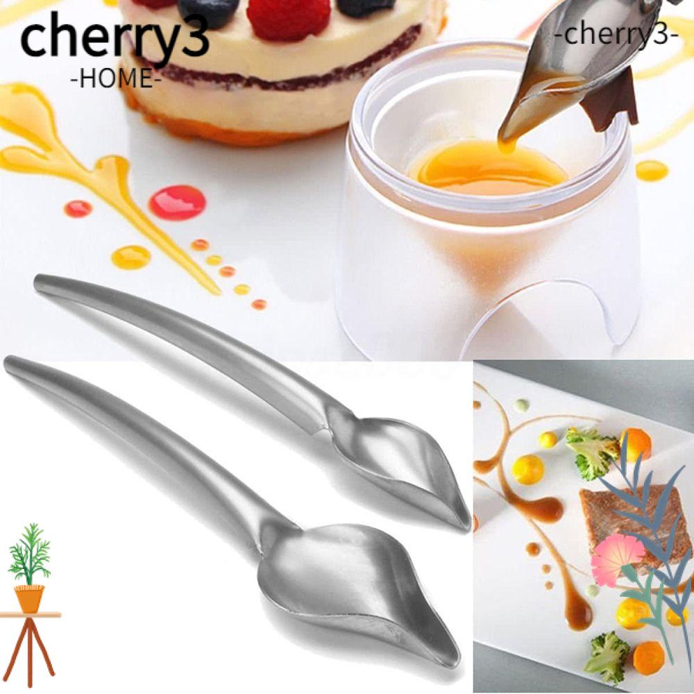 cherry3-ช้อนตักช็อคโกแลต-ขนมหวาน-สเตนเลส-แบบมืออาชีพ-สําหรับตกแต่งห้องครัว