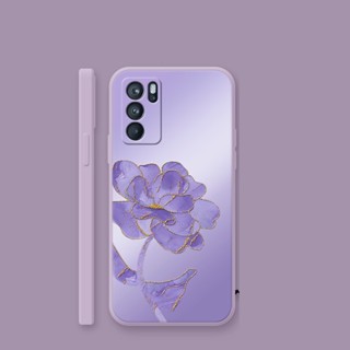 Dmy เคสซิลิโคนนิ่ม ลายดอกไม้ สําหรับ OPPO Reno 6 6Z 7Z 7 Pro 8T 8Z 8 Pro 5 2F 3 4 Pro 2 Z F11 F9 R9S R15 R17 Find X3 X5 Pro X2