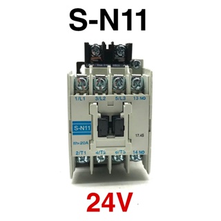 ถูกมาก จากไทย แมกเนติก S-N11 Magnetic Contactor 24V 220V 380V ส่งทุกวัน