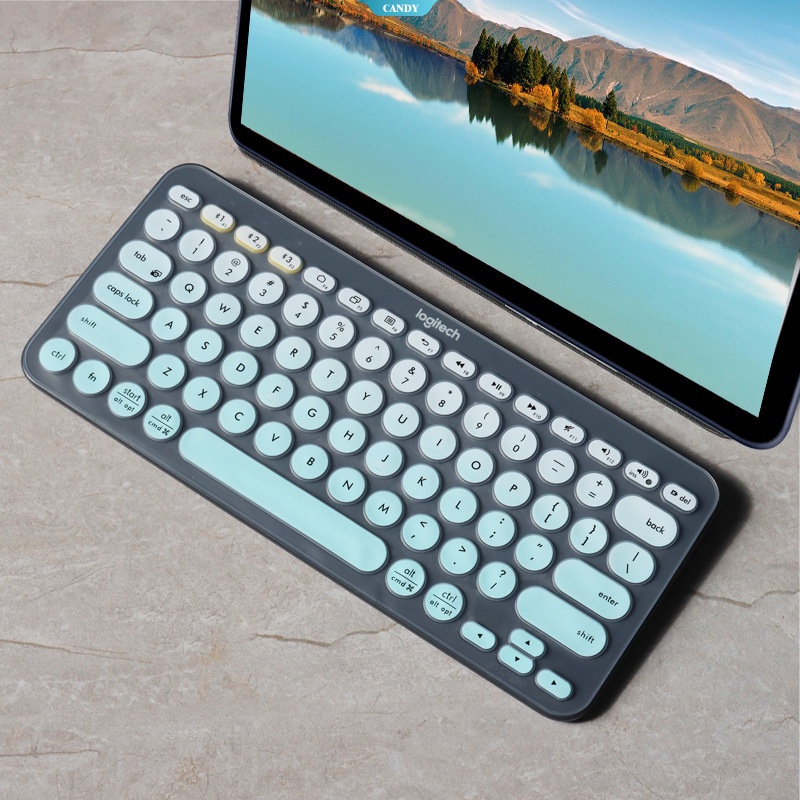 logitech-k380-ฟิล์มป้องกันคีย์บอร์ด-น่ารัก-ฟิล์มป้องกันแป้นพิมพ์แล็ปท็อป-แป้นพิมพ์ซิลิโคน-สีป้องกัน-can