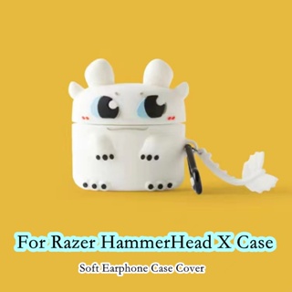 【จัดส่งรวดเร็ว】เคสหูฟัง แบบนิ่ม ลายการ์ตูน สําหรับ Razer HammerHead X Razer HammerHead X TWS