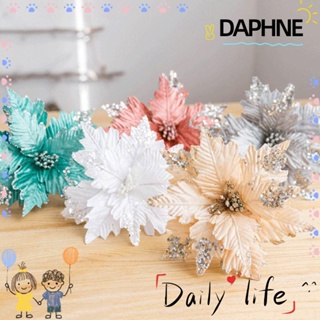 Daphne กลิตเตอร์ประดิษฐ์ 20 ซม. สําหรับตกแต่งบ้าน งานแต่งงาน ของขวัญคริสต์มาส DIY