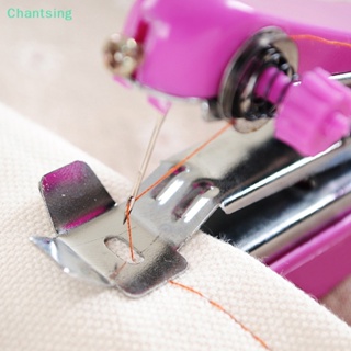 &lt;Chantsing&gt; จักรเย็บผ้ามือถือ แบบพกพา ขนาดเล็ก ใช้งานง่าย มีประโยชน์ แบบพกพา อุปกรณ์เสริม สําหรับจักรเย็บผ้าลดราคา