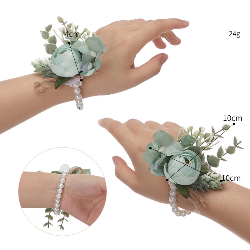 สร้อยข้อมือ-ประดับไข่มุกเทียม-รูปดอกกุหลาบ-สไตล์เกาหลี-สําหรับเพื่อนเจ้าสาว-งานแต่งงาน