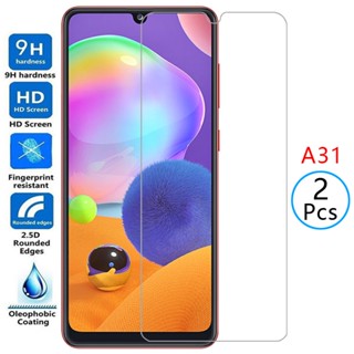 ฟิล์มกระจกนิรภัยกันรอยหน้าจอ สําหรับ samsung a31 galaxy a 31 31a samsun samsumg sansung galxy samsunga31