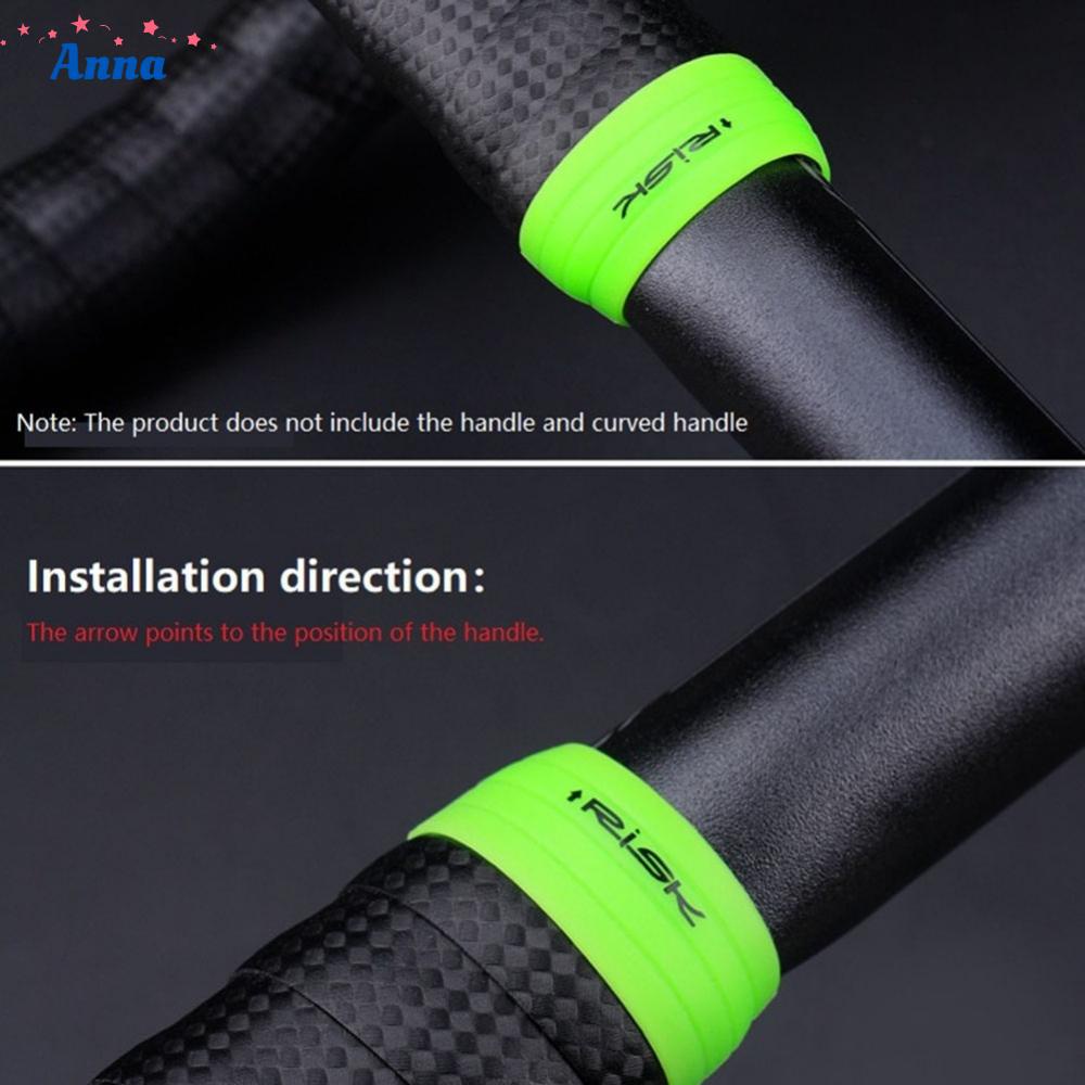 anna-2pcs-silicone-bike-handlebar-tape-fixed-ring-anti-skip-handle-bar-tapes