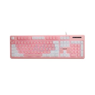 USB KEYBOARD OKER KB-912 PINK