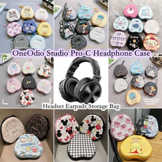 【คุณภาพสูง】เคสหูฟัง ลายการ์ตูนแมว สําหรับ OneOdio Studio Pro-C OneOdio Pro-C Studi