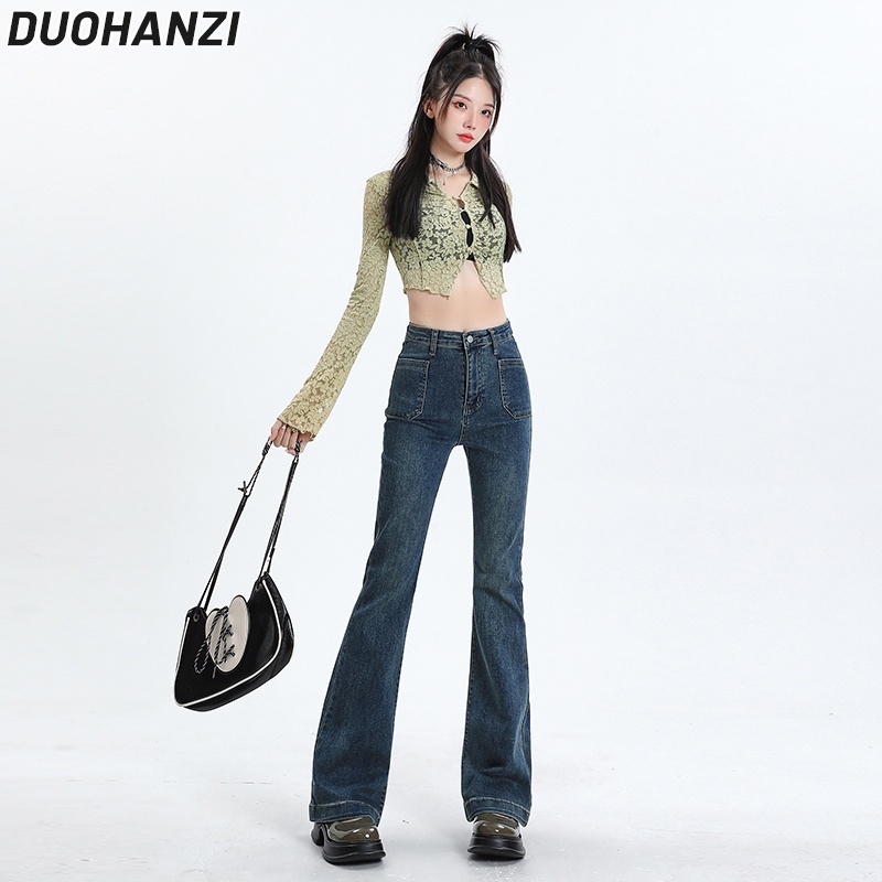 duohanzi-กางเกงยีนขากว้าง-เอวสูง-ทรงตรง-ทรงหลวม-แฟชั่นสําหรับผู้หญิง