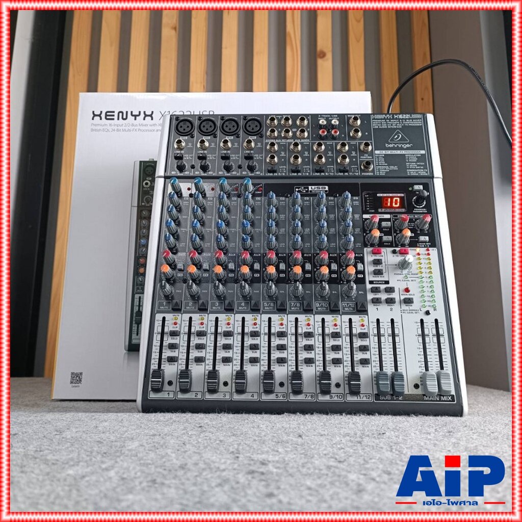 behringer-xenyx-x1622usb-mixer-behringer-xenyx-x1622fx-mixer-เครื่องผสมสัญญาณเสียง-มิกเซอร์-แบบอนาล็อค-behringer-xeny